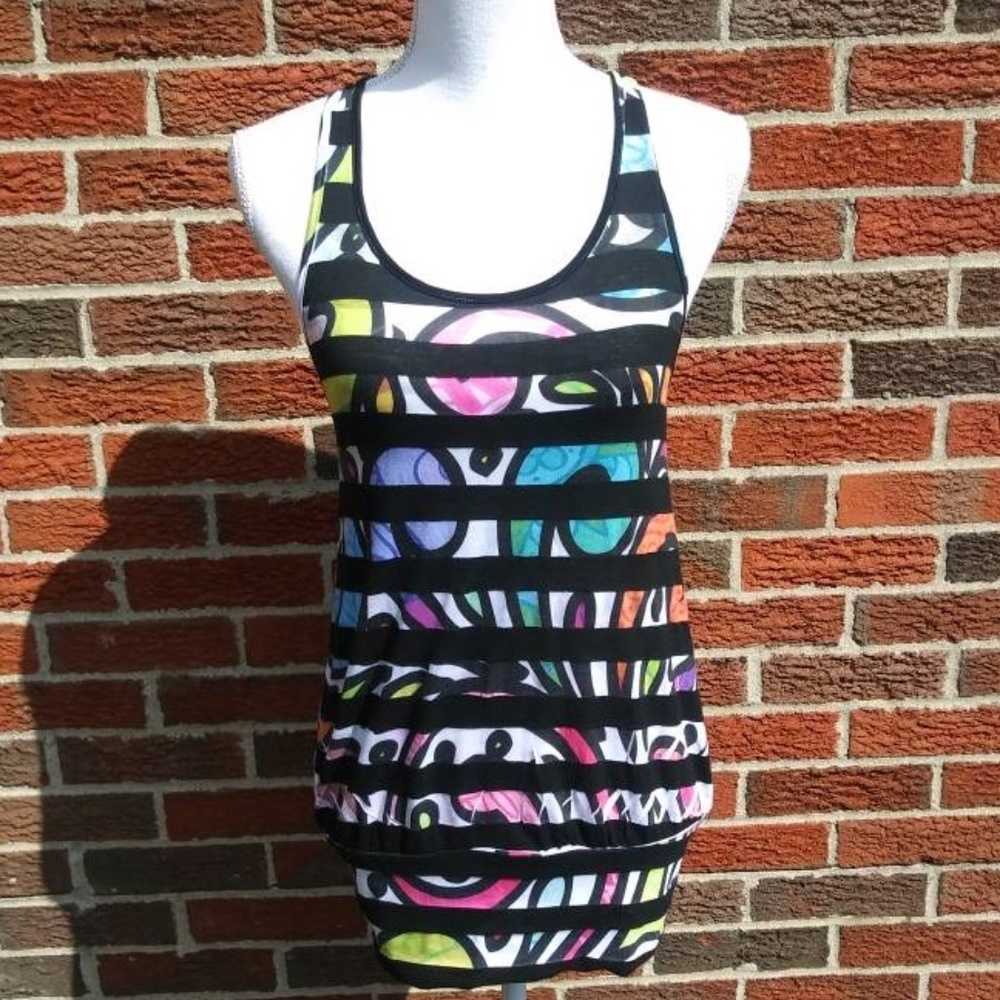 Crimson Ivy Razor Back Tank Top